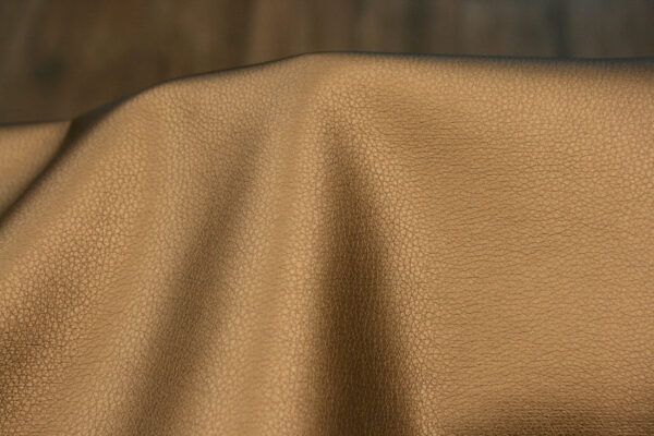 Lederimitat // Metallic // Messing – Bild 3
