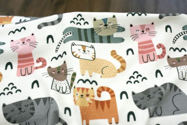 Baumwolljersey // Katzen