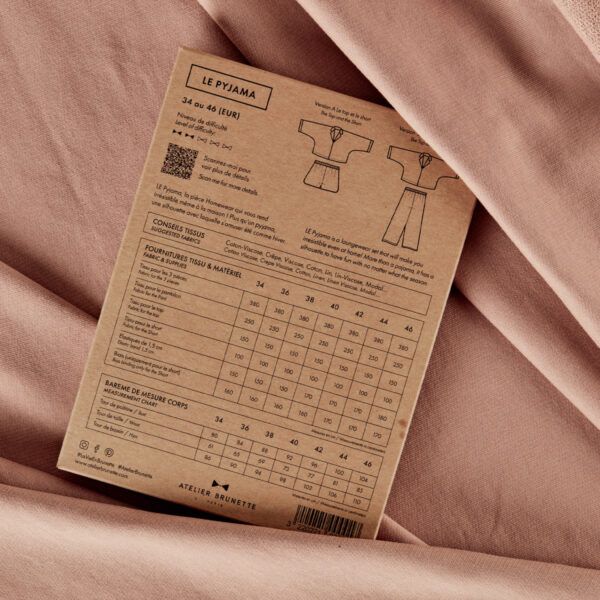 Schnittmuster // Atelier Brunette // Le Pyjama – Bild 3