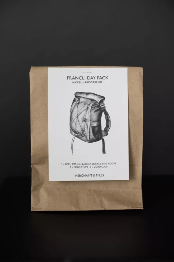 Francli Day Pack Hardware Kit // Merchant & Mills // Nickel