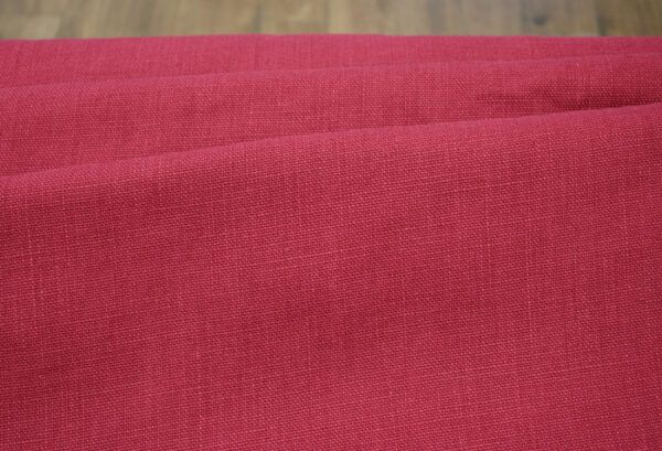 Dekostoff // Möbelstoff // Leinen // Honore Magenta – Bild 4