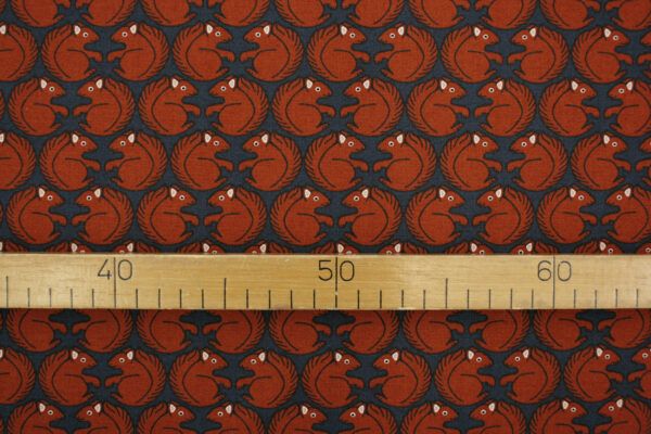 Popeline // Cotton and Steel // On A Fall Day // Squirrel – Bild 2
