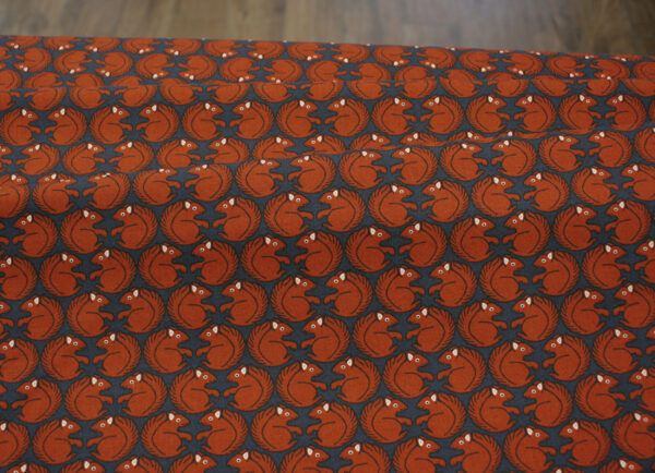 Popeline // Cotton and Steel // On A Fall Day // Squirrel – Bild 4