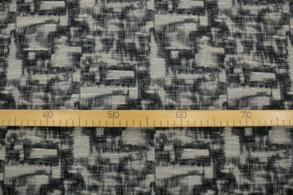 Dekostoff // Möbelstoff // Jacquard // Mitsou Noir De Lune – Bild 2