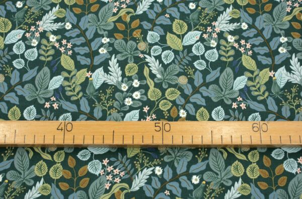 Popeline // Rifle Paper Co. // Vintage Garden // Verte // Dark – Bild 4