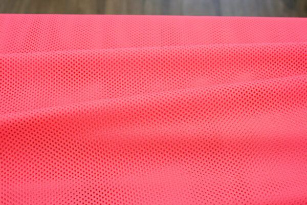 Mesh // Netzstoff // Neonrosa – Bild 2