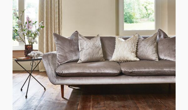 Dekostoff // Jacquard // Crescent // Cinder – Bild 3