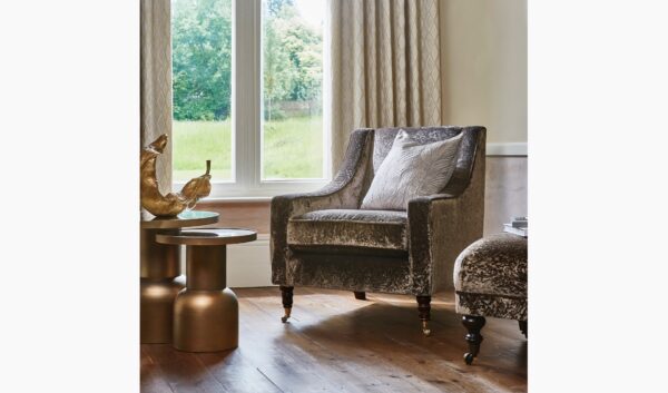Dekostoff // Jacquard // Crescent // Cinder – Bild 4