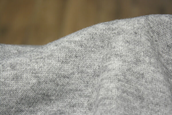 Viskosestrick // Melange // Grau – Bild 2