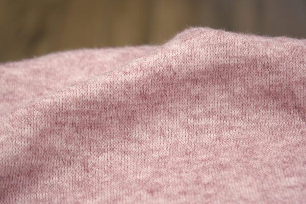 Viskosestrick // Melange // Rosarot – Bild 2