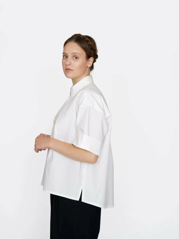 Schnittmuster // The Assembly Line // Front Pleat Shirt XS-L oder XL-3XL – Bild 4
