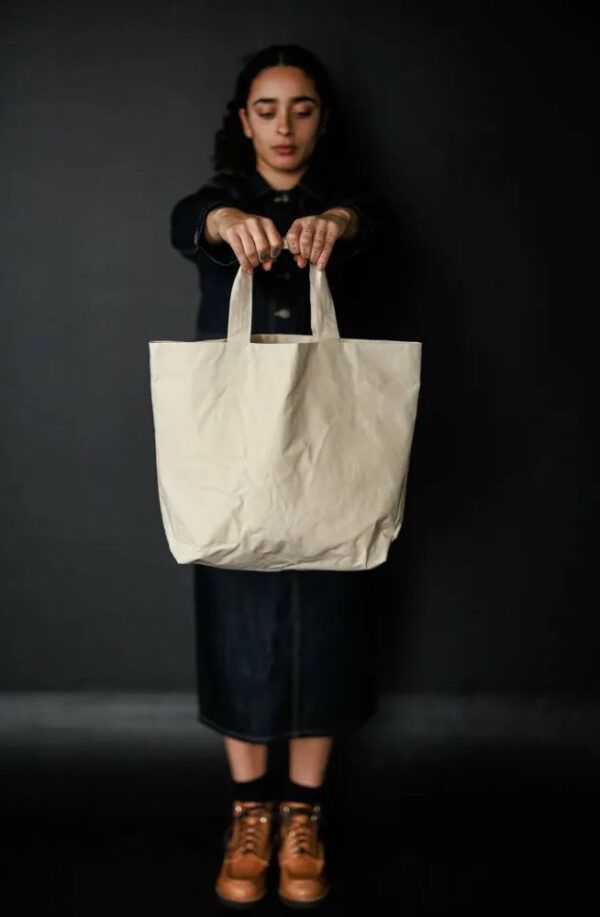 Organic Dry Oilskin // Merchant & Mills // Ecru – Bild 3