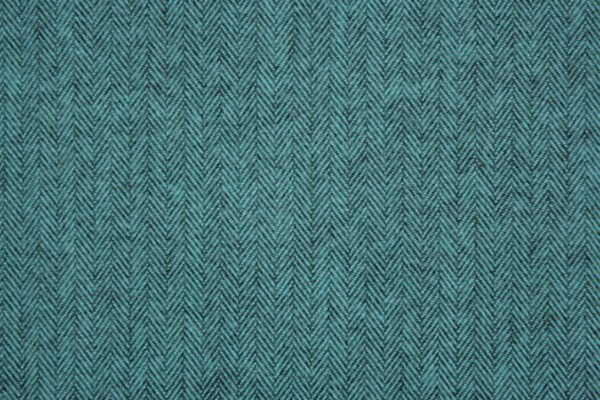 Flanell // Shetland Herringbone // Ocean – Bild 4