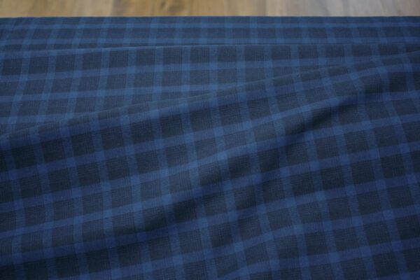 Flanell // Porto Flannel Heavy Twill // Plaid // Navy