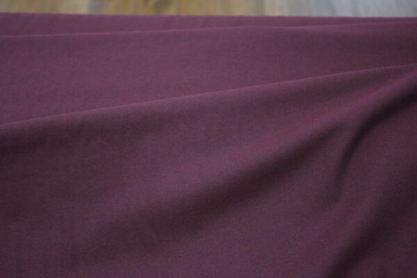 Flanell // Porto Flannel Heavy Twill // Solid // Burgundy