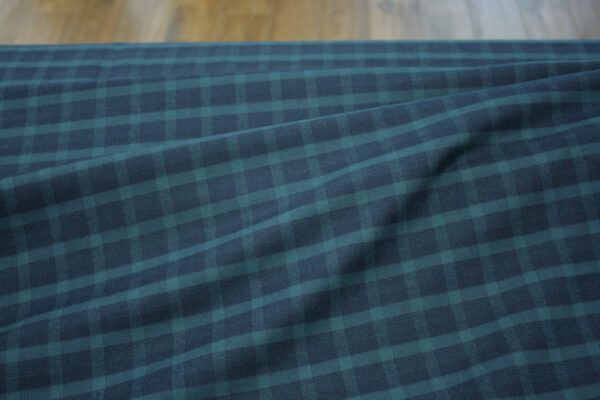 Flanell // Porto Flannel Heavy Twill // Plaid // Teal