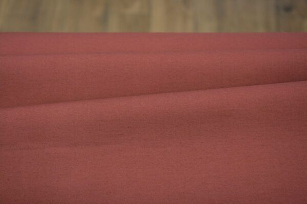 Baumwollstoff mit Elastan // Braun – Bild 3