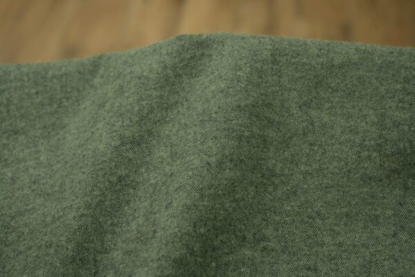 Flanell // Porto Flannel Twill // Hunter – Bild 3