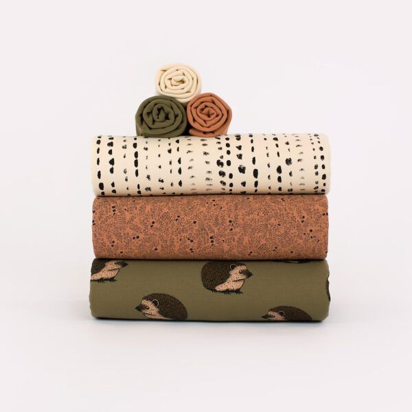French Terry // SYAS // Fingerprints // Navoja Beige – Bild 6