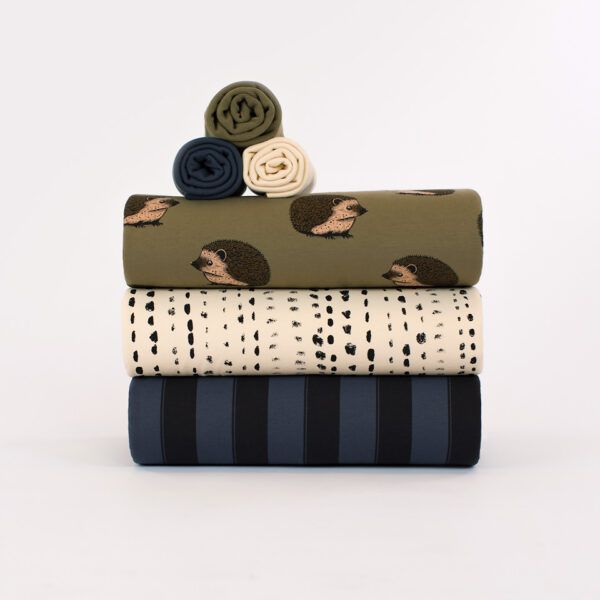 French Terry // SYAS // Hedgehog // Beech Green – Bild 7