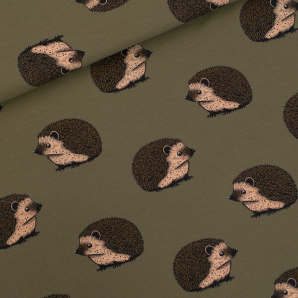 French Terry // SYAS // Hedgehog // Beech Green
