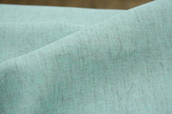 Leinen Chambray // Cross Dye // Grau Hellblau