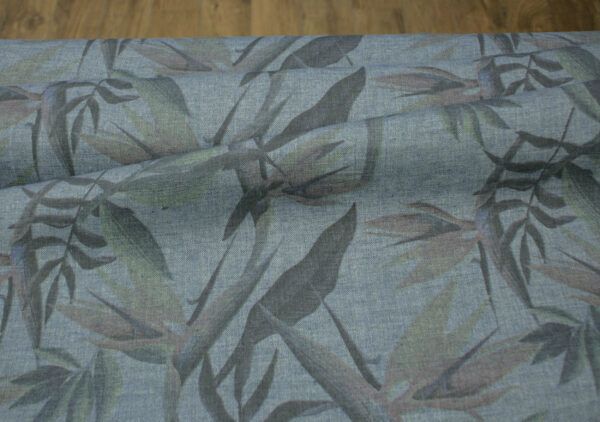 Leinen Chambray // Cross Dye // Leaves – Bild 4