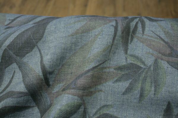 Leinen Chambray // Cross Dye // Leaves – Bild 3