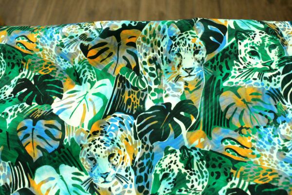 Popeline // Midnight In The Jungle // Leopard // Fern