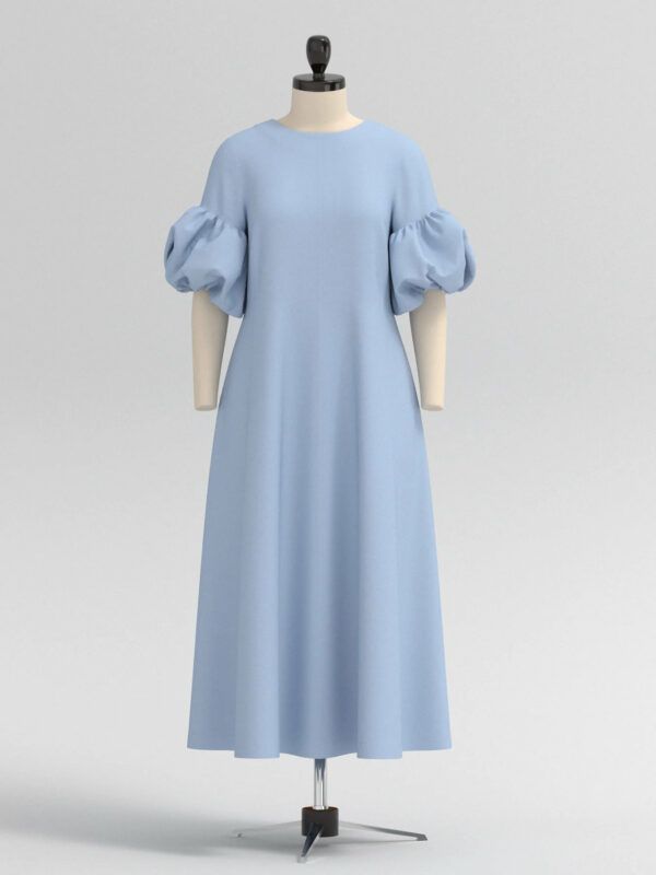 Schnittmuster // The Assembly Line // Balloon Sleeve Dress XS-L oder XL-3XL – Bild 9