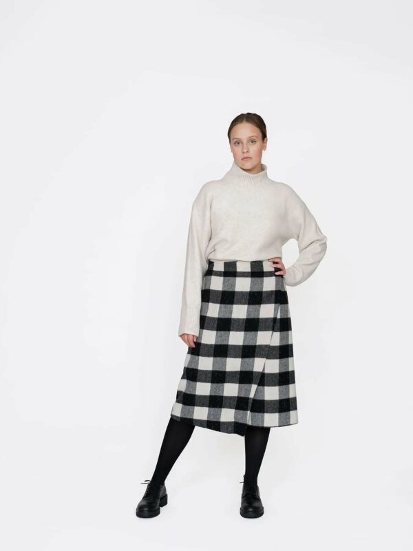 Schnittmuster // The Assembly Line // Asymmetric Midi Skirt XS-L oder XL-3XL