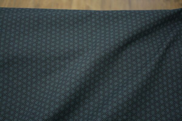 Popeline // Sevenberry // Kasuri // Stars // Dark – Bild 2