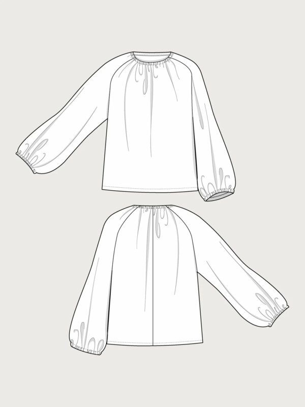 Schnittmuster // The Assembly Line // Billow Blouse XS-L oder XL-3XL – Bild 6