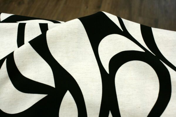 Leinen Viskose Mix // Melange Black – Bild 4
