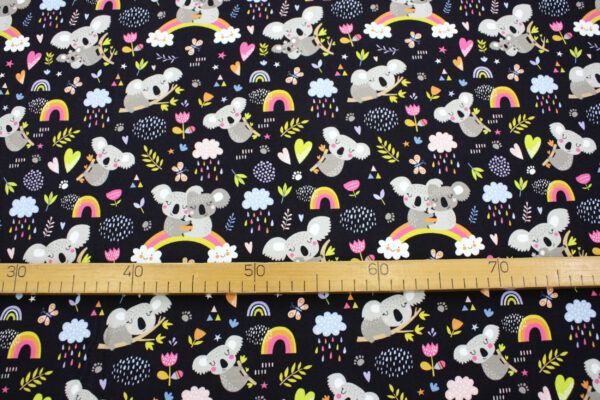 Baumwolljersey // Happy Koalas – Bild 3