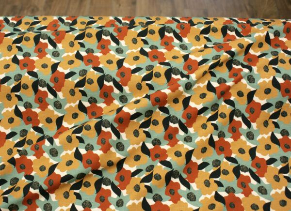 Baumwolljersey // Blumenwiese