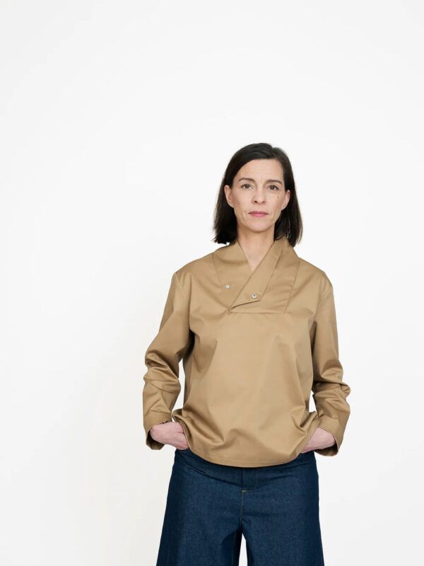 Schnittmuster // The Assembly Line // Wrap Collar Shirt XS-L oder XL-3XL Unisex – Bild 9