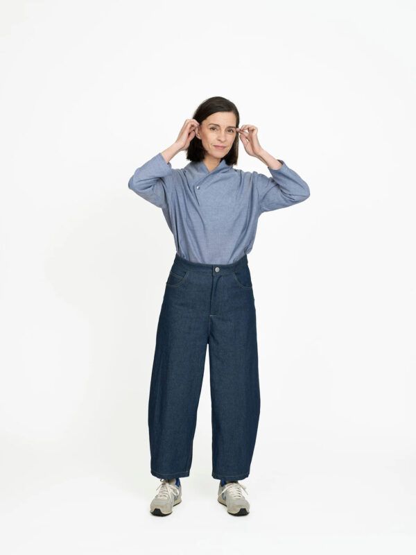Schnittmuster // The Assembly Line // Barrel-Leg Trousers XS-L oder XL-3XL – Bild 2