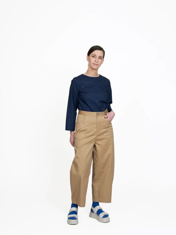 Schnittmuster // The Assembly Line // Barrel-Leg Trousers XS-L oder XL-3XL – Bild 9