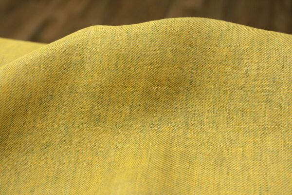 Leinen Chambray // Cross Dye // Gelb Salbei