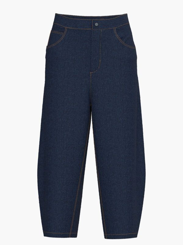 Schnittmuster // The Assembly Line // Barrel-Leg Trousers XS-L oder XL-3XL – Bild 5