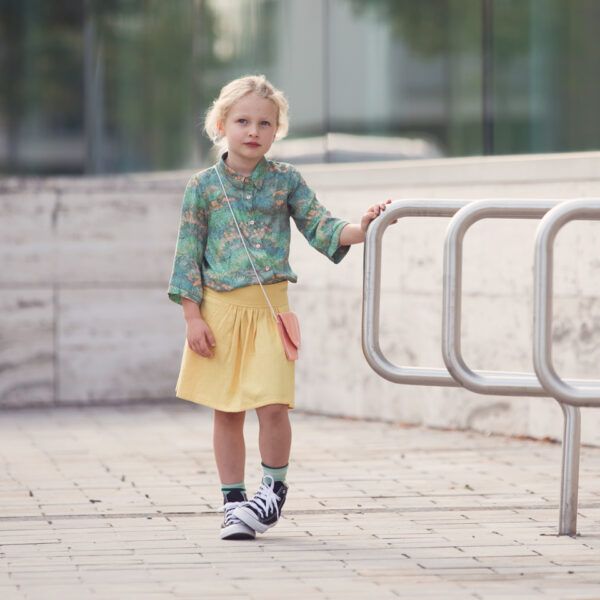 Leinen Viskose Mix // SYAS // Misted Yellow – Bild 6