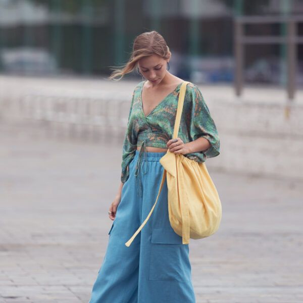 Leinen Viskose Mix // SYAS // Misted Yellow – Bild 2