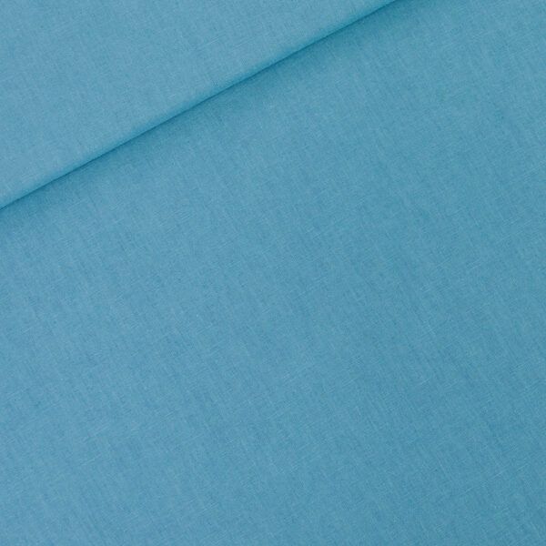 Leinen Viskose Mix // SYAS // Niagara Blue