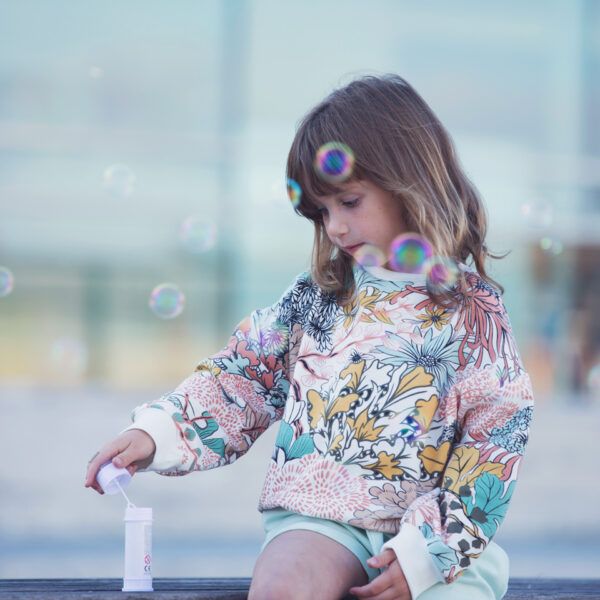 French Terry // SYAS // Sea Garden // Off White – Bild 5