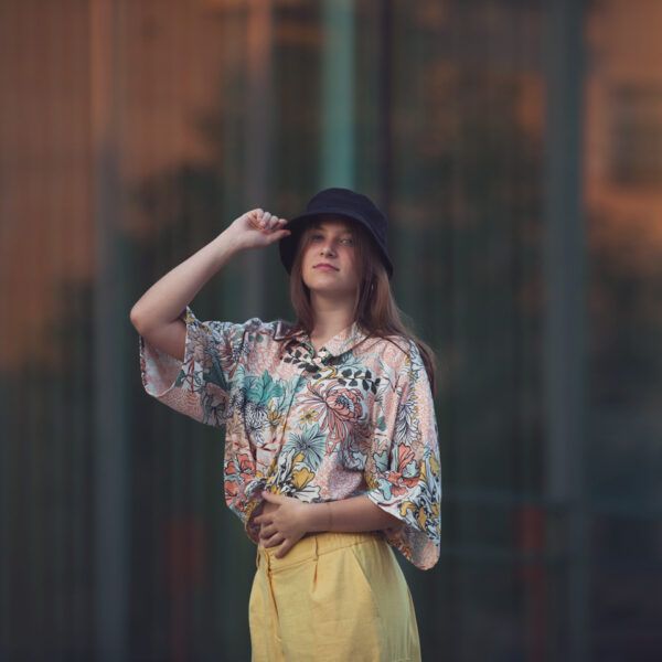 Leinen Viskose Mix // SYAS // Misted Yellow – Bild 5
