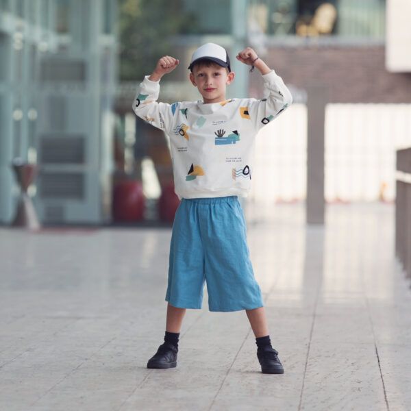 French Terry // SYAS // Shape The World // Off White – Bild 2