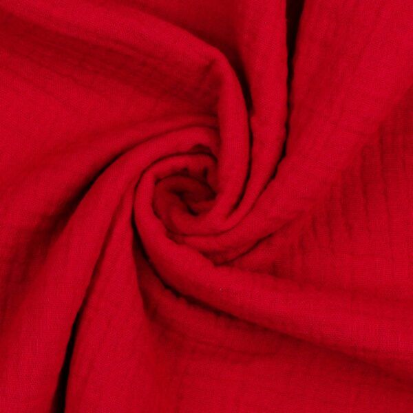 BIO Double Gauze // Raspberry