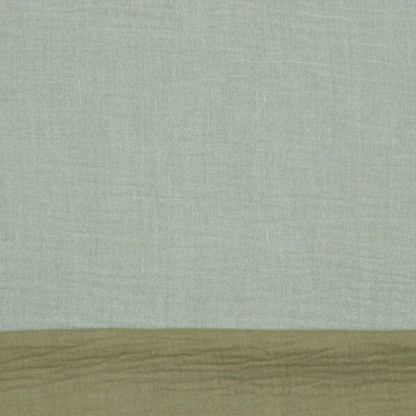 BIO Doppelseitiger Double Gauze // Nile-Taupe – Bild 4