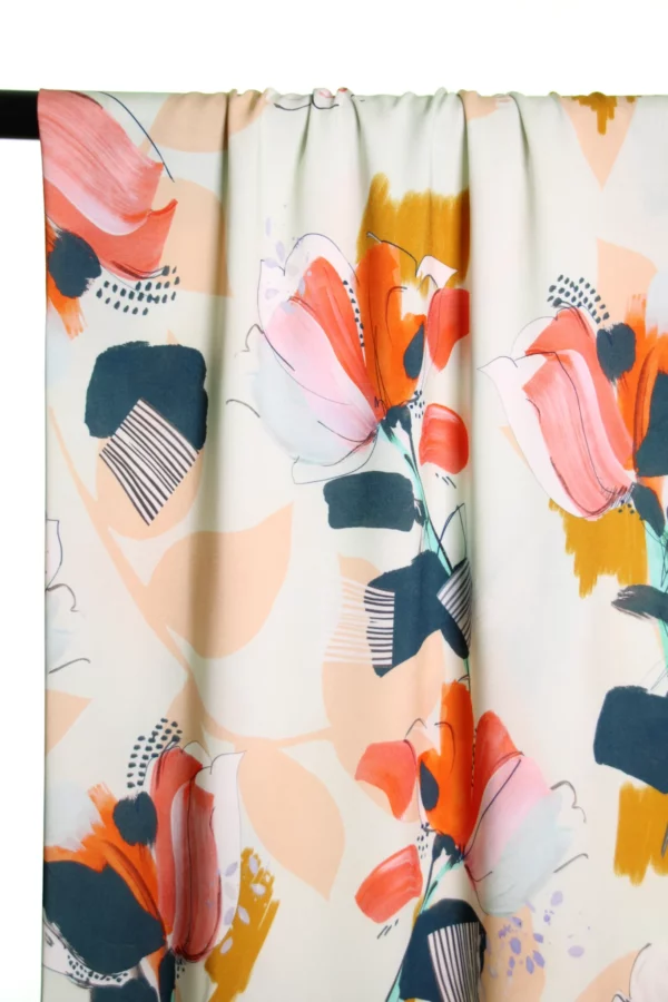 Viskose // Atelier Jupe // Painted Flowers